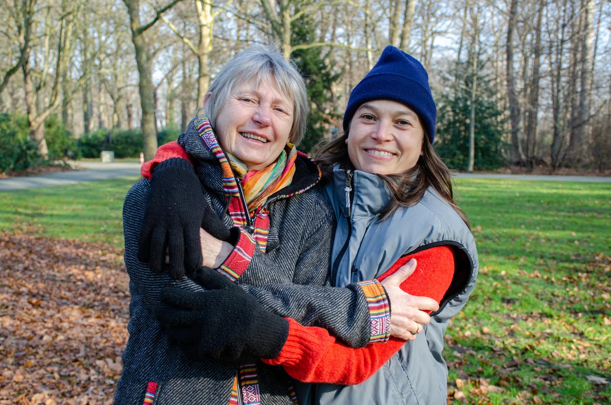 Françoise Lombaers en Lola Daels — Foto: © Cédric Raskin